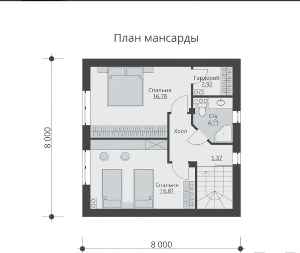 Проект Дома 93,5 кв. м К-135
