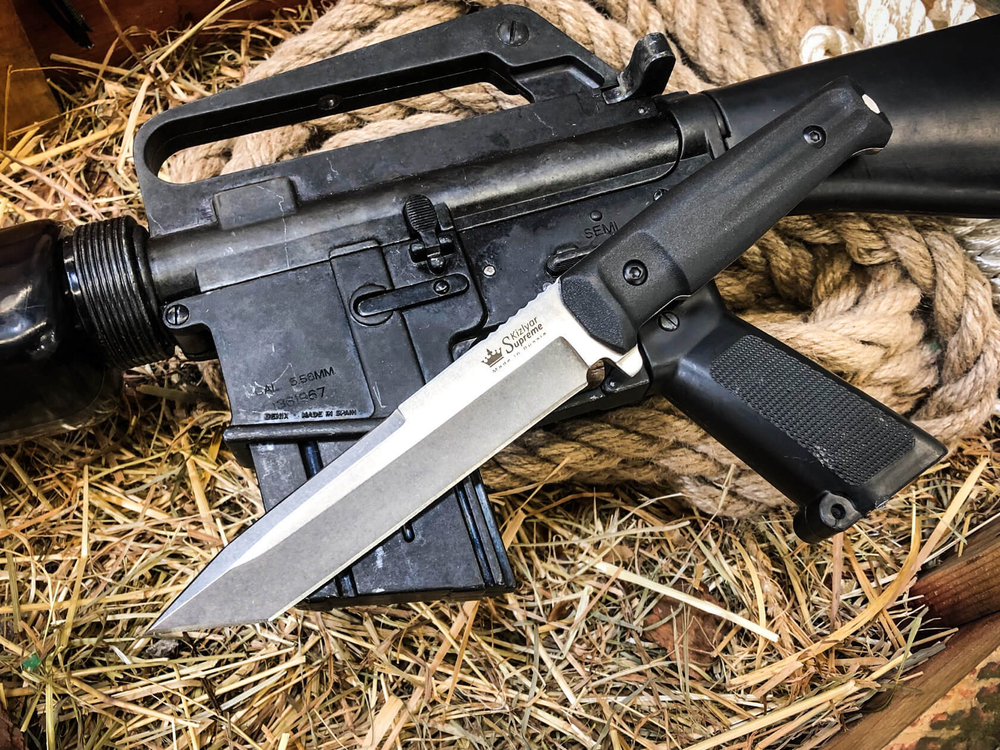 Тактический нож Aggressor D2 Stonewash