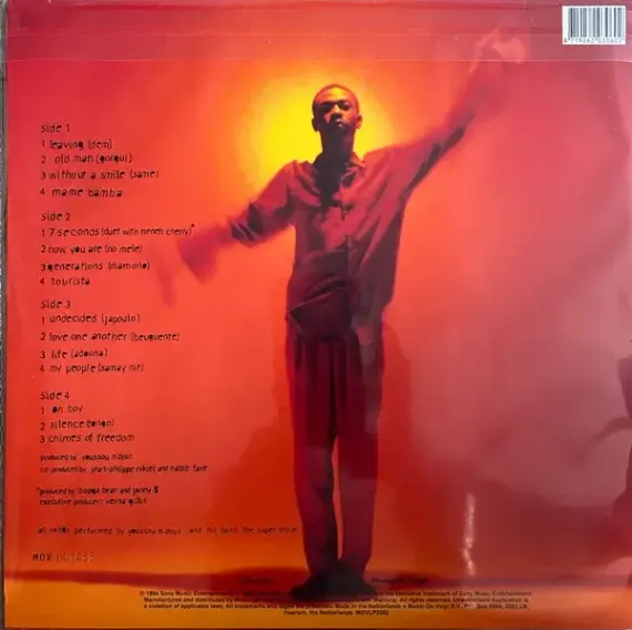 Youssou N'Dour - The Guide (Wommat) - Yellow Red Orange 2LP