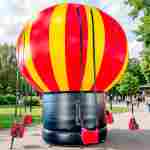 Надувная качель «Огненный полёт», 7,3×7,3×5,2 м