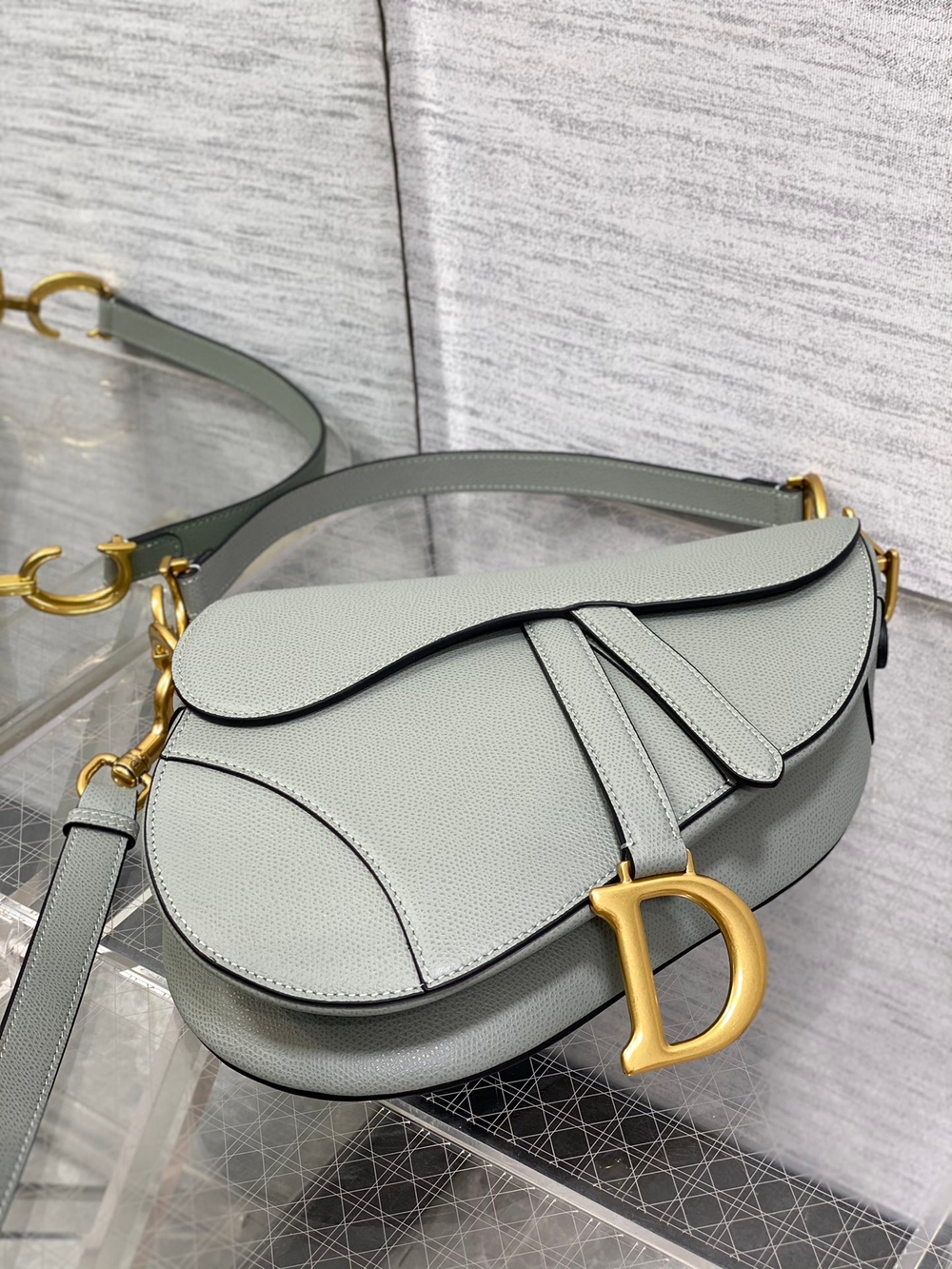 Christian Dior Saddle Bag with Strap