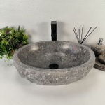 Раковина из мрамора Erozy Grey EM-64525 50*40*15 0188