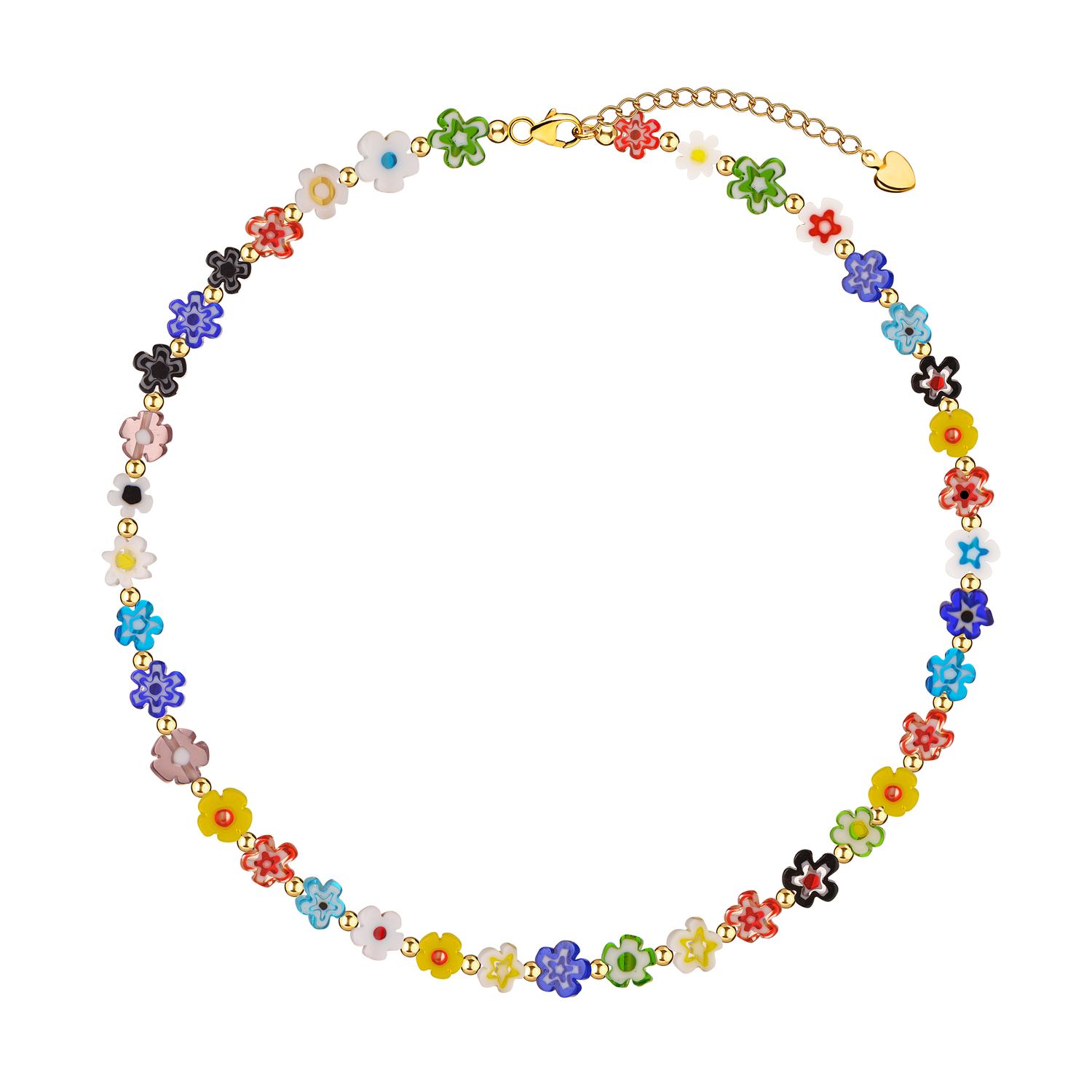 Чокер Flower Power Colorful Choker