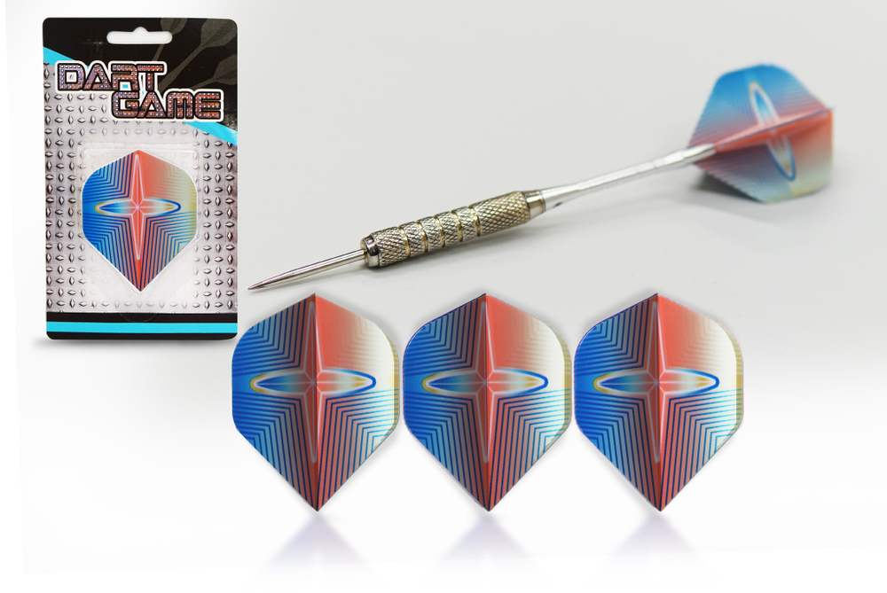 Набор оперений STAR BLUE PEACH 3 шт