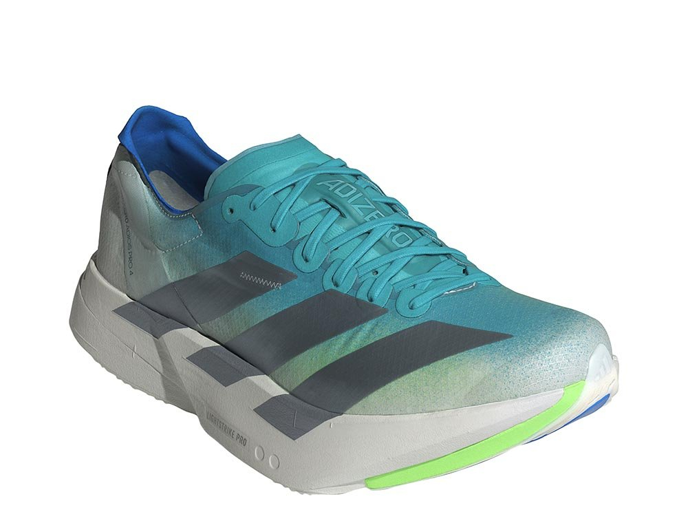 Кроссовки для бега мужские adidas Adizero Adios Pro 4 M сине-серебристые