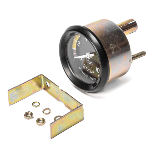 Указатель давления масла, МТЗ, ЛТЗ, ВТЗ, ХТЗ, ЮМЗ, 0-10 кгс/см² (ан. МТТ-10, 1401.3830010-03)