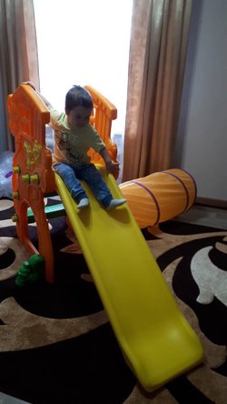 Горка Дом-дерево с тоннелем №2 — 9-0363