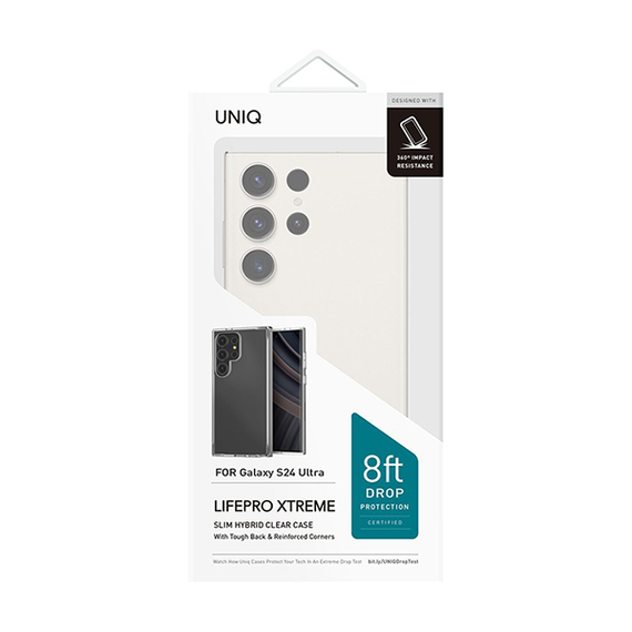 Чехол Uniq LifePro Xtreme для Galaxy S24 Ultra Clear (GS24UHYB-LPRXCLR)