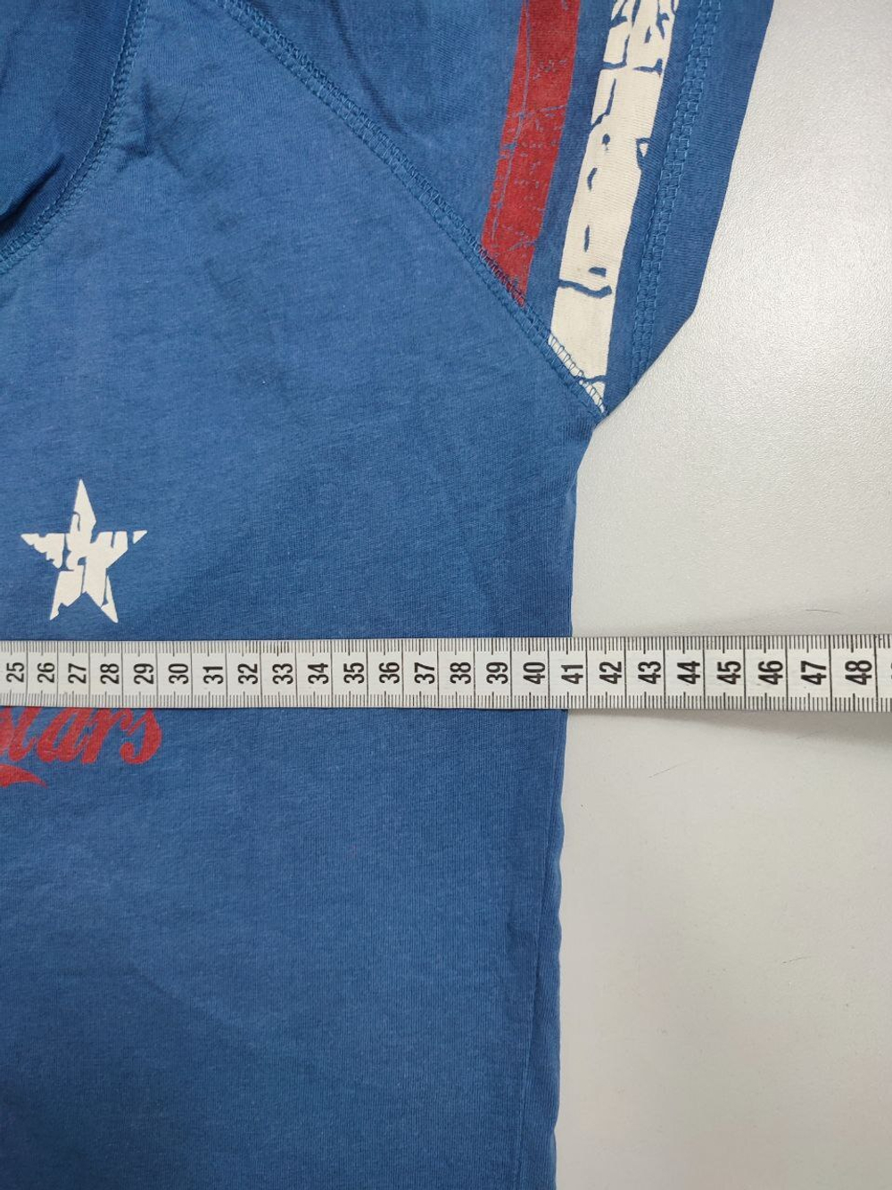 Футболка трикотажная с принтом 40 размер