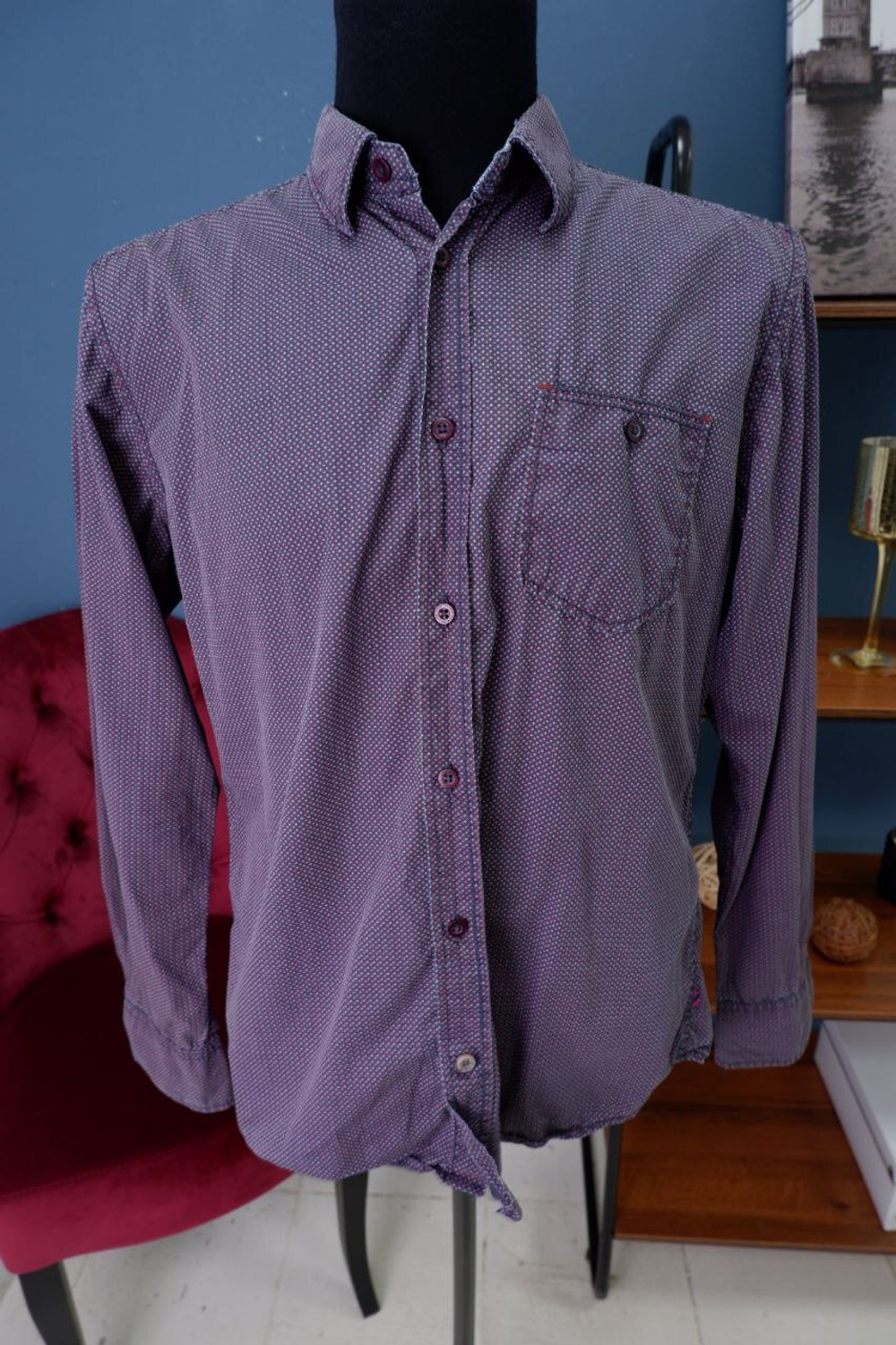 Рубашка Tom Tailor базовая 46 размер