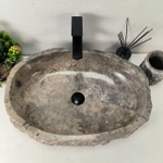 Раковина из мрамора Erozy Grey EM-64974 60*42*16 0888