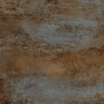 Керамогранит Alma Ceramica GFU04OXD40R Oxide 60x60 голубой / коричневый сахарный под металл