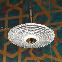 Подвесной светильник Cloyd PANORAMIC P1 / Ø20 см - золото (арт.11518)