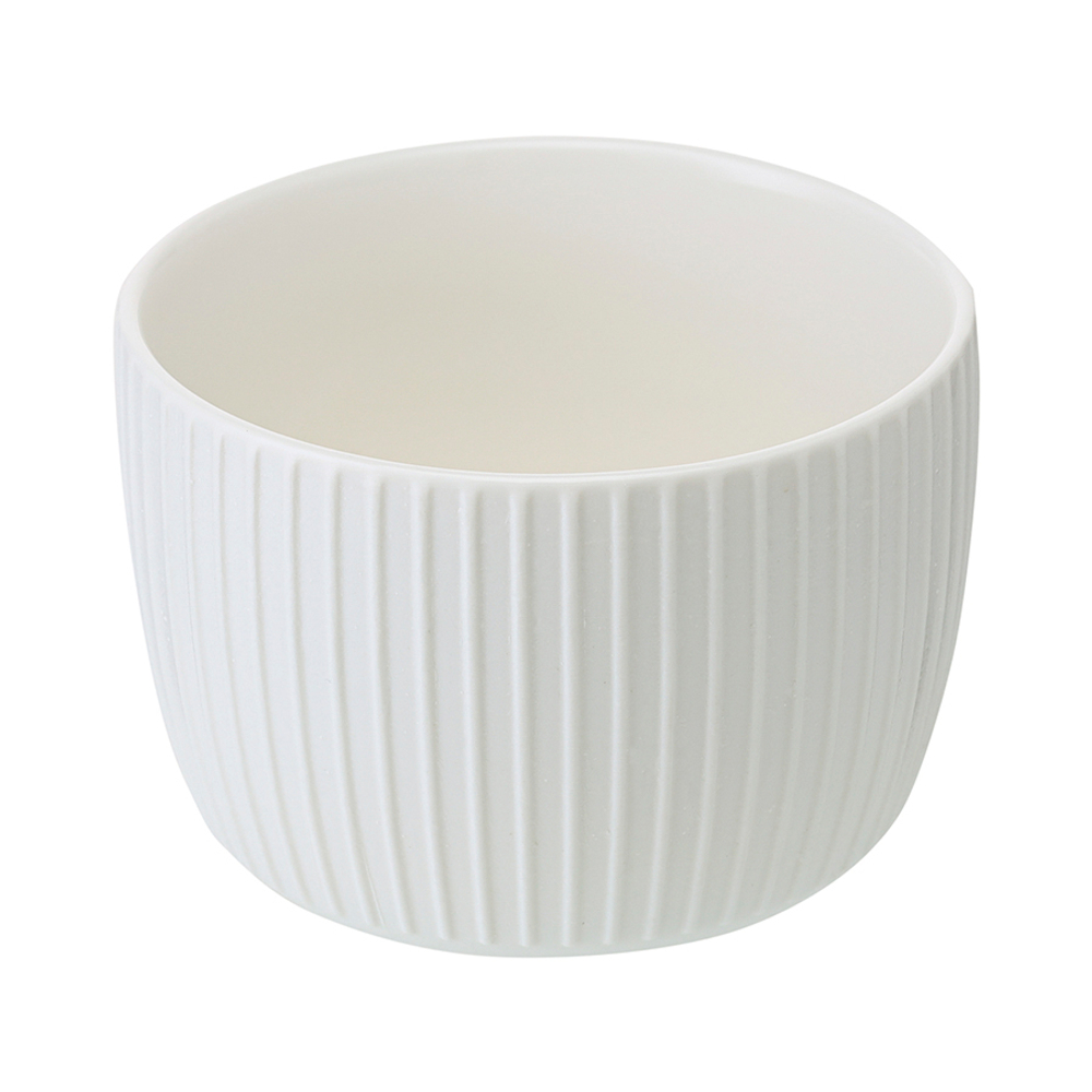 Менажница soft ripples, dual glazing, на деревянной подставке, 4 чаши