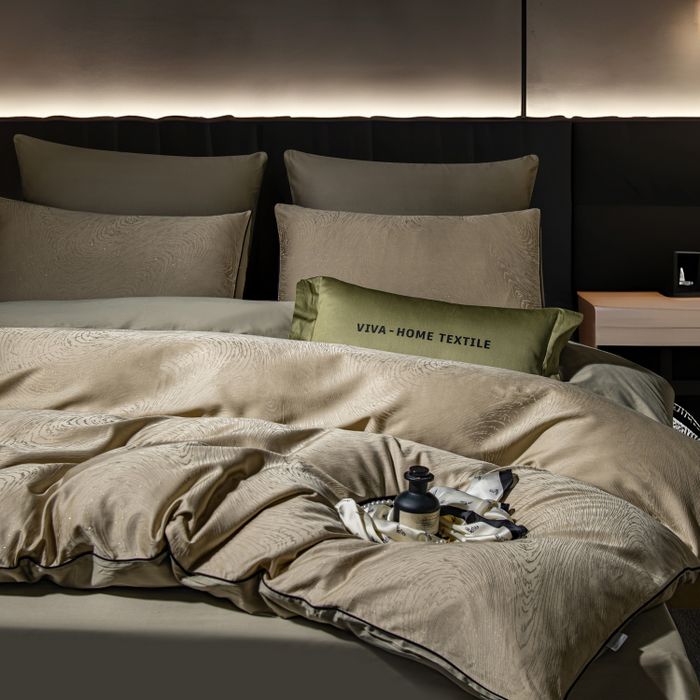 Комплект постельного белья Сатин-Жаккард Тессоро «Тепло леса»