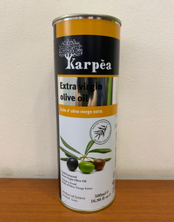 Оливковое масло Karpea Classic Extra Virgin, 0,5 л, Греция, ж/б