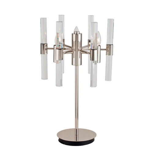 Настольная лампа Cloyd BRISBANE T3 / выс. 61 см - никель (арт.30061)