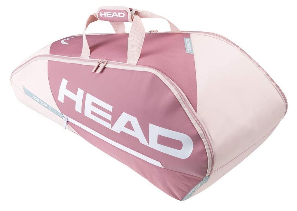 Сумка теннисная Head Tour Team 6R - rose/white