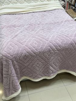 Плед РОМБ ВЯЗКА 2сп