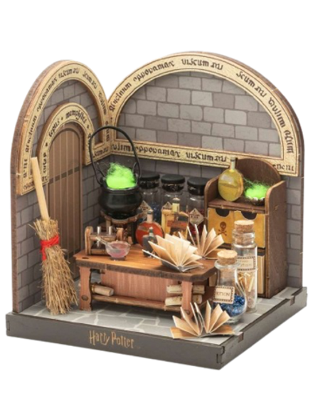 Конструктор из дерева Puremind Harry Potter Класс Зельеварения