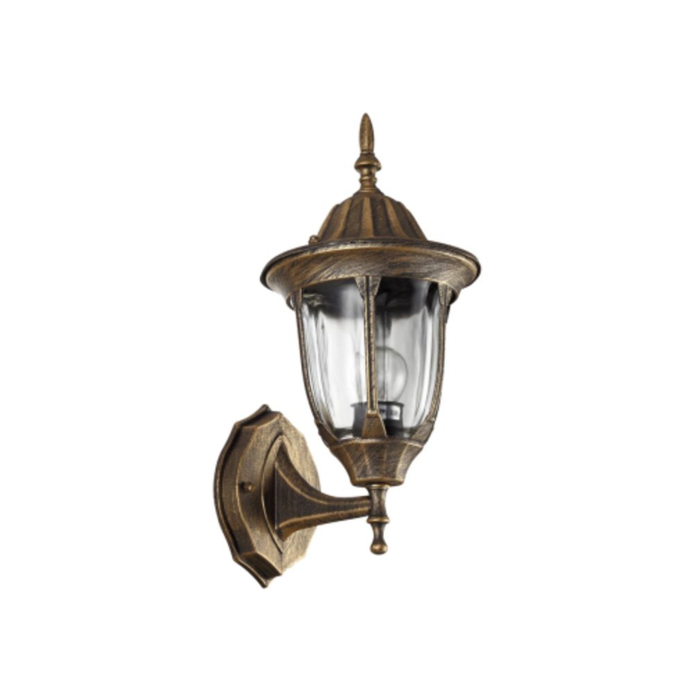 Светильник уличный настенный ЭРА «Галатея» GBW-105-BR-0380 230В Е27 IP54 бронза вверх | Садово-парковые светильники