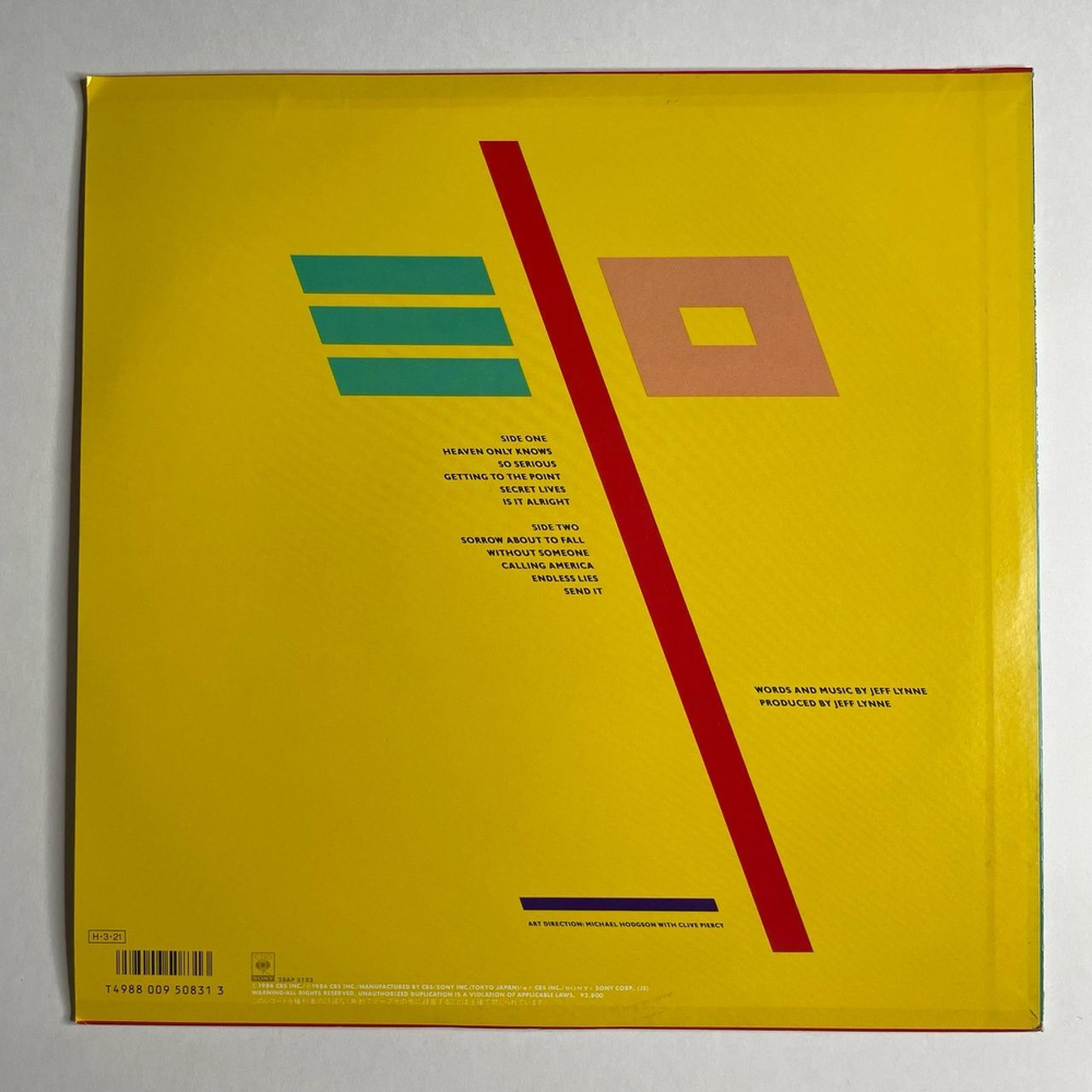 Винтажная виниловая пластинка LP ELO Electric Light Orchestra Balance Of Power (Japan 1986) (No Obi) Getting To The Point