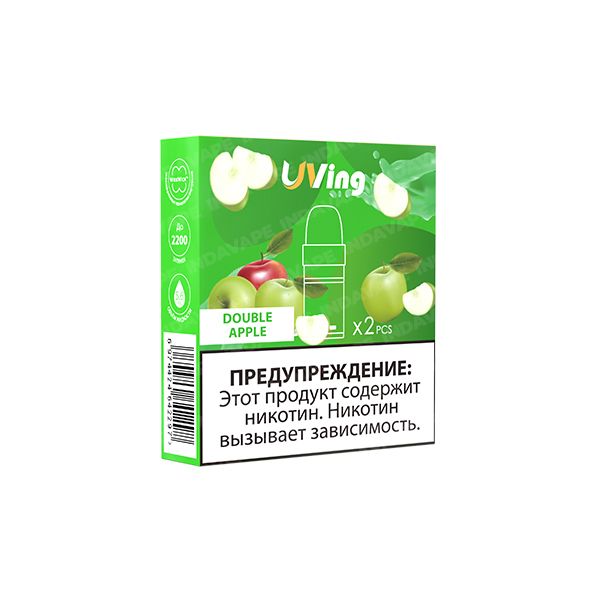 Купить Картридж Uving K1 5.6 мл - Double Apple