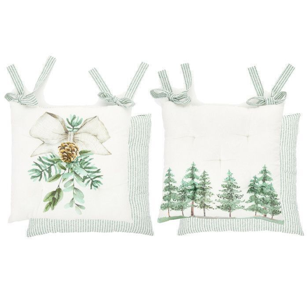 Подушка для стула декоративная "Северная Деметра" в ассортименте 40х40см