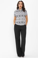 Поло Тренди (белое/узор) Б14094-10М LT Collection