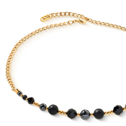 Колье Coeur de Lion Black-Gold 4089/10-1316