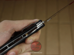 Нож Spyderco Tenacious LTW - черн. рук., белый клинок RK-415