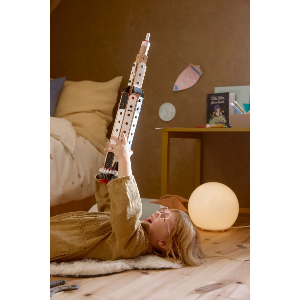 BRIO - Builder Ракета APOLLO с LED-подсветкой 91 элемент 34607