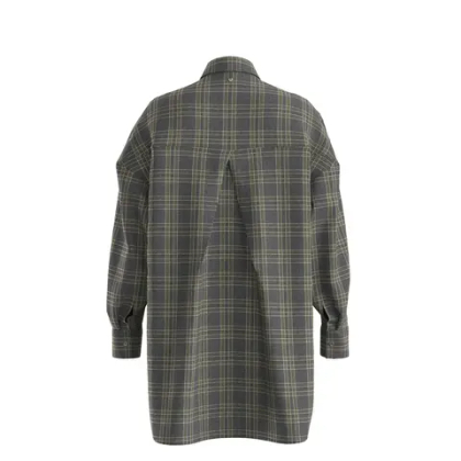 BOSS Рубашка oversized с добавлением металлизированной нити