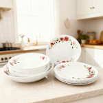 Столовый набор 13 предметов "Роуз" стеклокерамика, Jewel