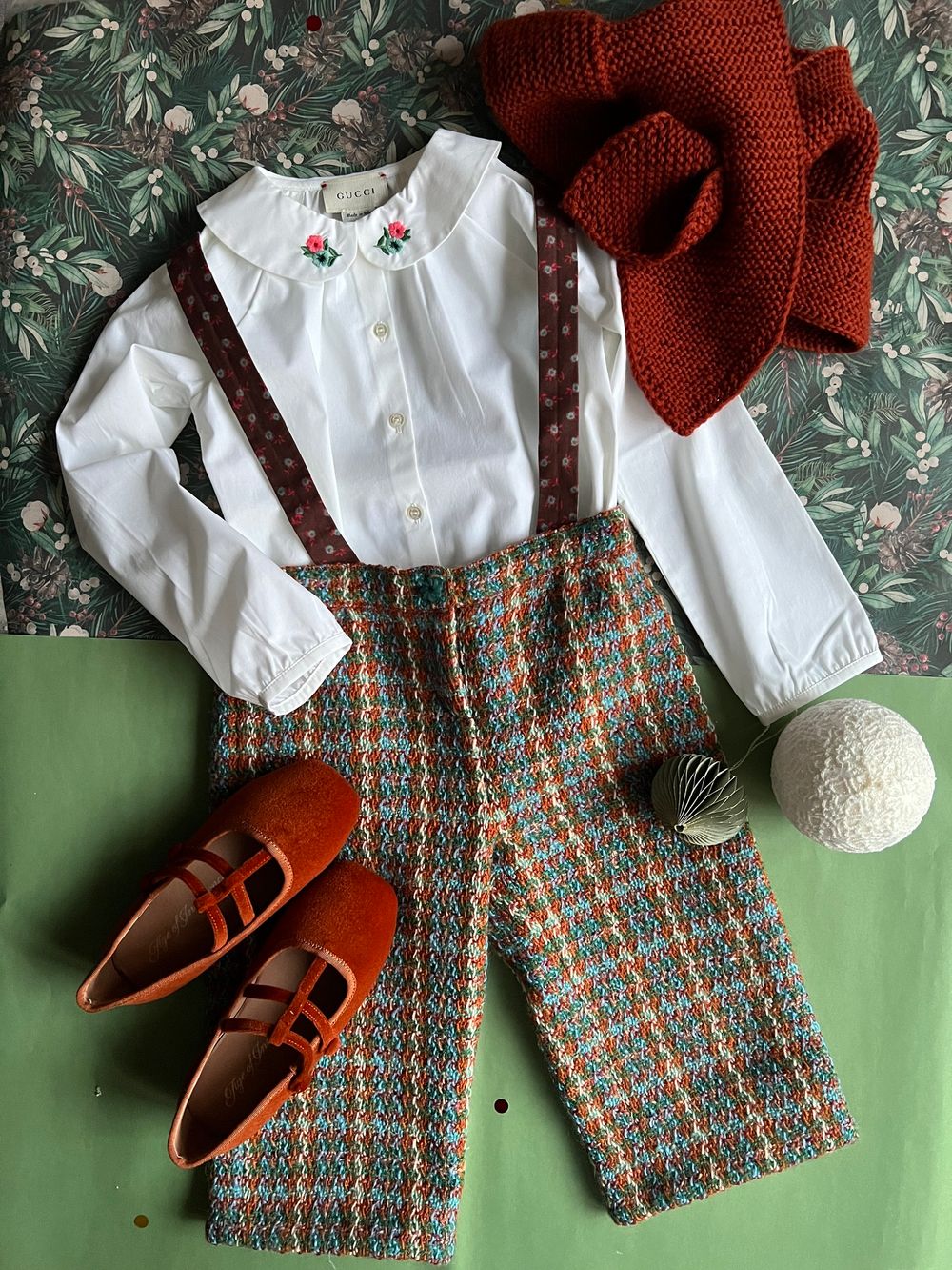 Новые шерстяные брюки Gucci, 98