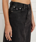 Джинсовая юбка Tommy Jeans - серый(DW0DW20554)