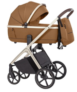 Коляска Carrello Vector CRL-6550 и автокресло Cybex Aton S2 Hibiscus Red 3 в 1 Coral Beige