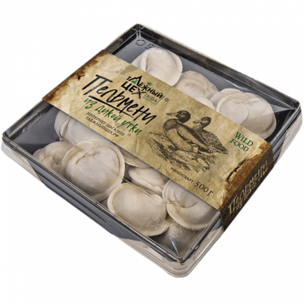 Пельмени из дикой утки 500г
