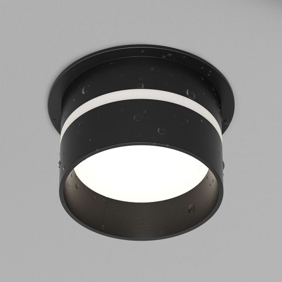 Встраиваемый светильник Denkirs Ribe DK2404-BK