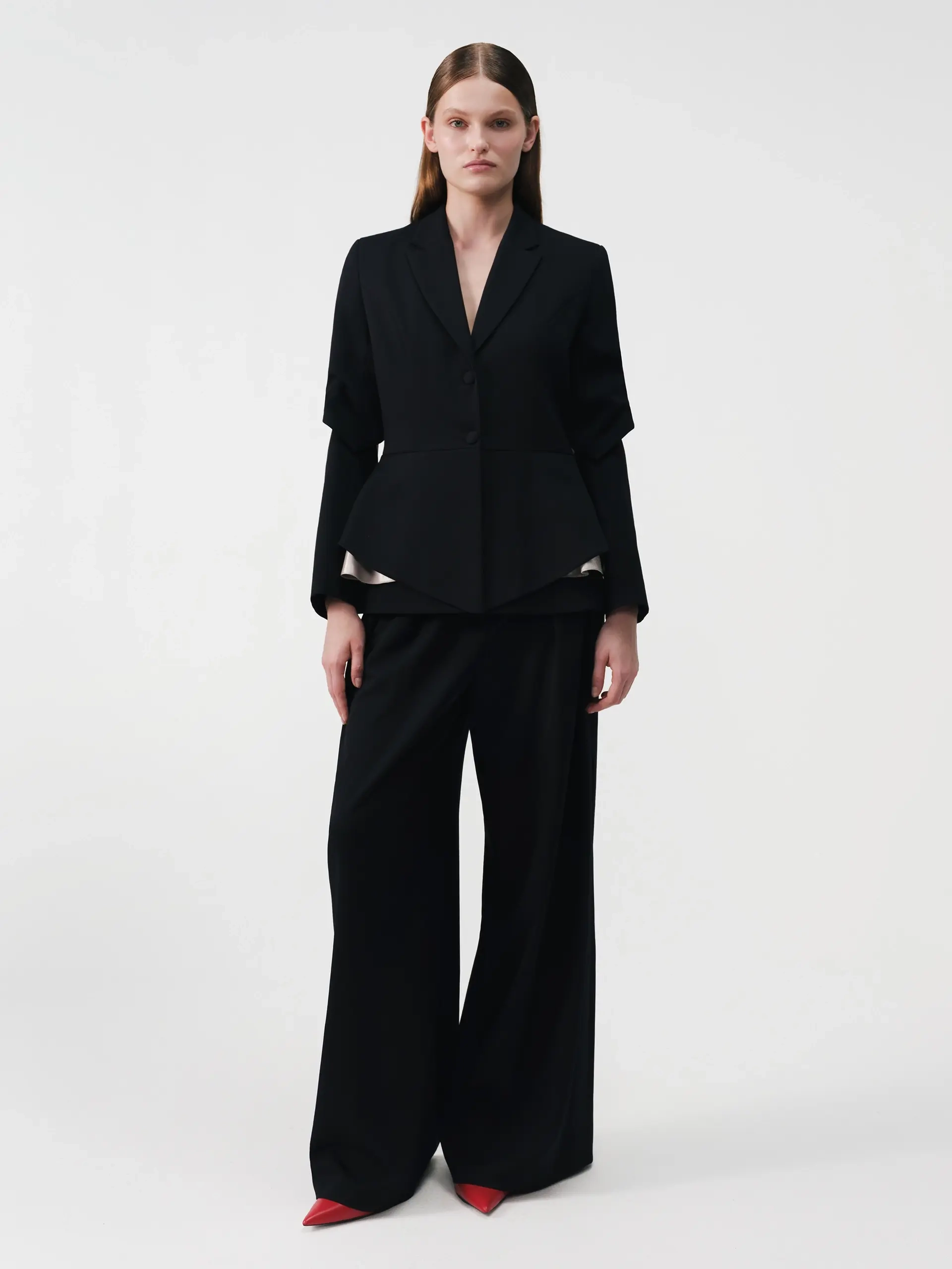 Жакет с баской OLA OLA