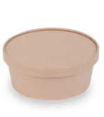 OSQ Упаковка Round Bowl крафт 300 БЕЗ КРЫШКИ (1/30/450)