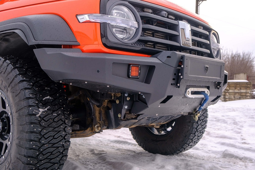 Бампер передний Tank 300 под балку и ПТФ