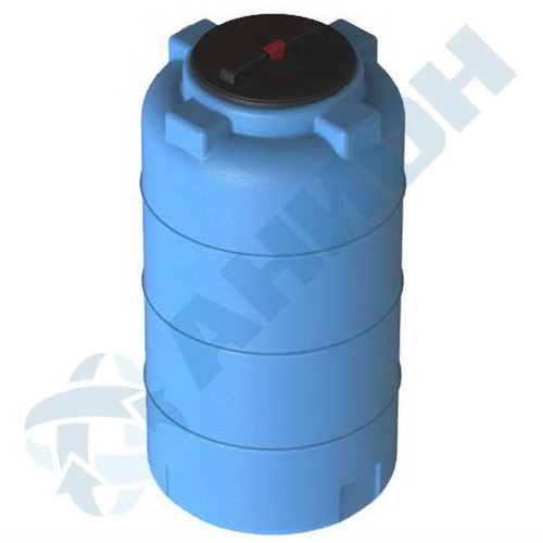 Емкость Анион цилиндрическая с дыхательным клапаном 560 л. вертикальная (750x750x1495см;синий) - арт.559382