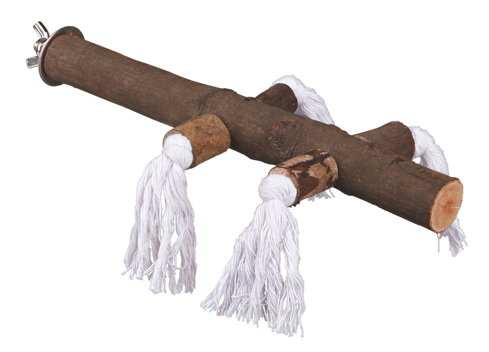 Жердочка для птиц Trixie Perch with Rope M, размер 25см.