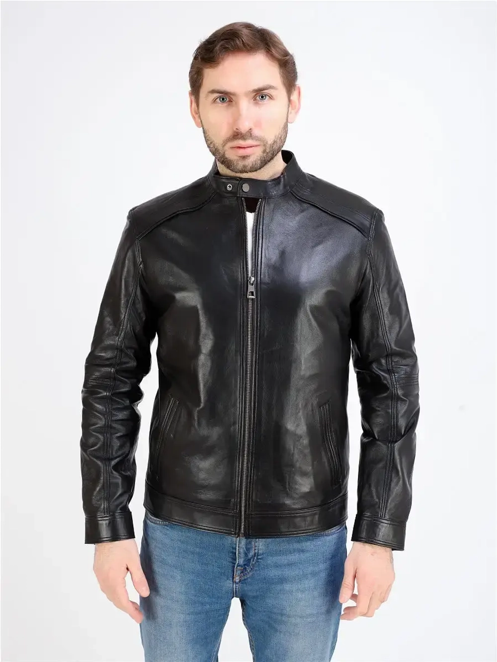 Куртка мужская из натуральной кожи