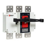 Рубильник-выключатель 1600A 3P c рукояткой управления для прямой установки PowerSwitch EKF