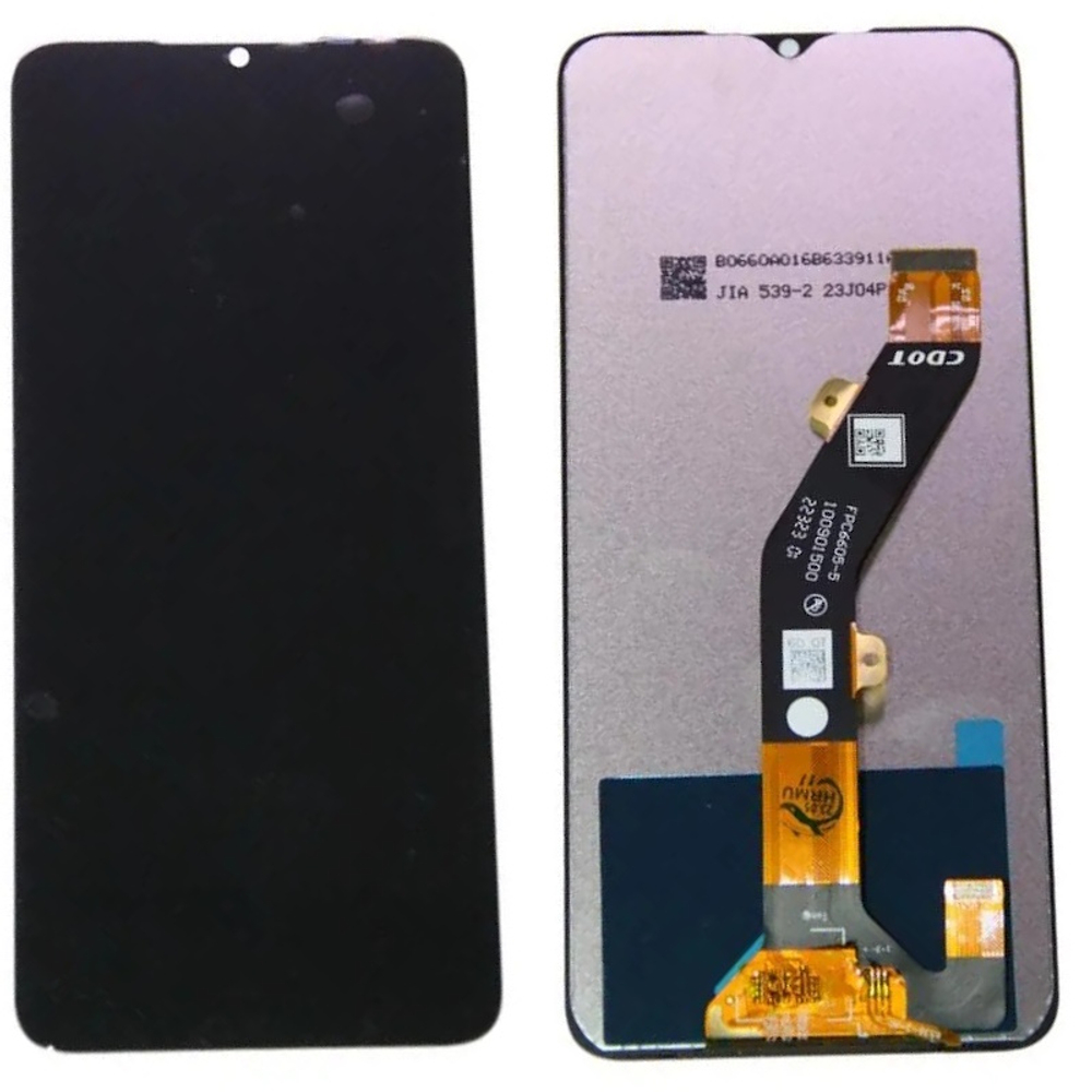 Дисплей для Infinix Smart 7 с тачскрином Черный