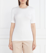 Хлопковая футболка Peserico - белый(S06930J0 5669C)