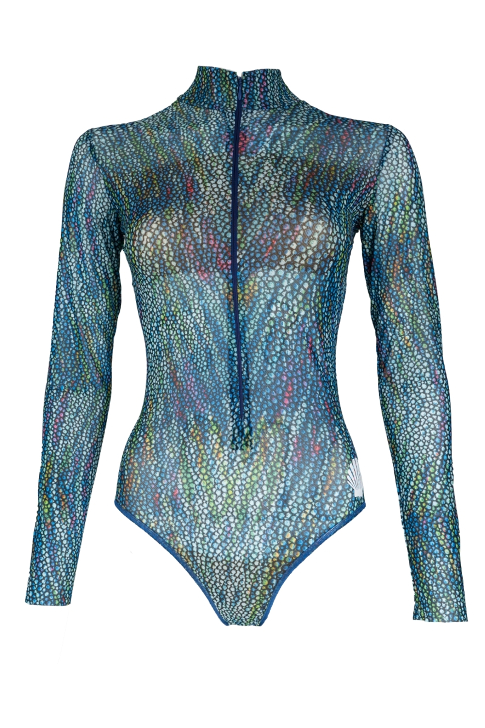 Текстура синий с замком дл/р SPF