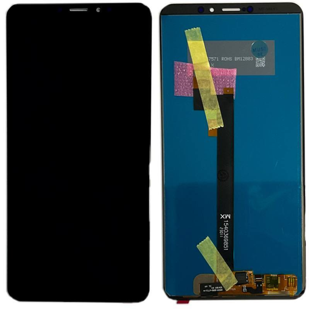 Дисплей для Xiaomi Mi Max 3 с тачскрином Черный
